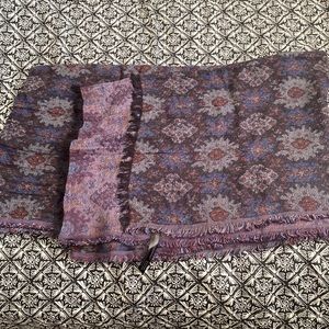 Purple scarf